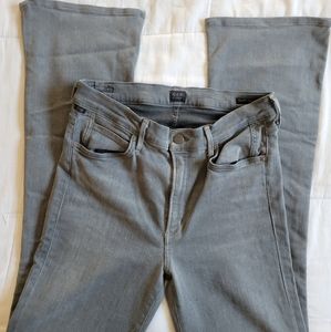 Citizens Of Humanity Gray Boot Cut Jeans